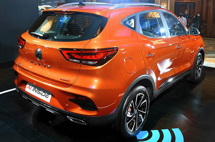 MG Astor SUV: a close look